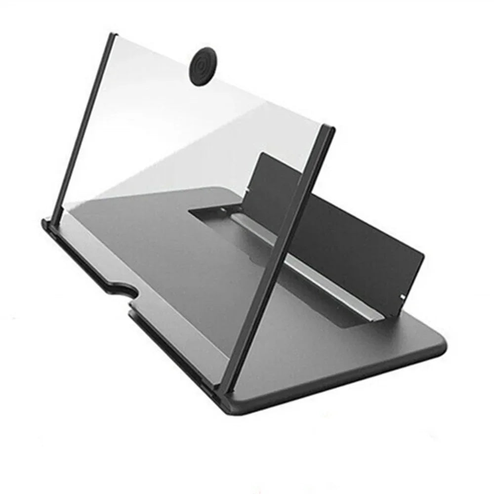 12/10 Inch HD Multi Functional Mobile Phone Screen Magnifier and Phone Holder Screen Video Amplifier Enlarged Screen Phone Stand